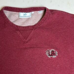 USC Southern Tide Sweatshirt Mens XL Burgundy Red South Carolina Gamecocks